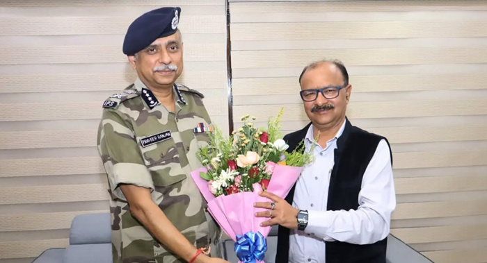 BCCL CMD welcomes DG, CISF